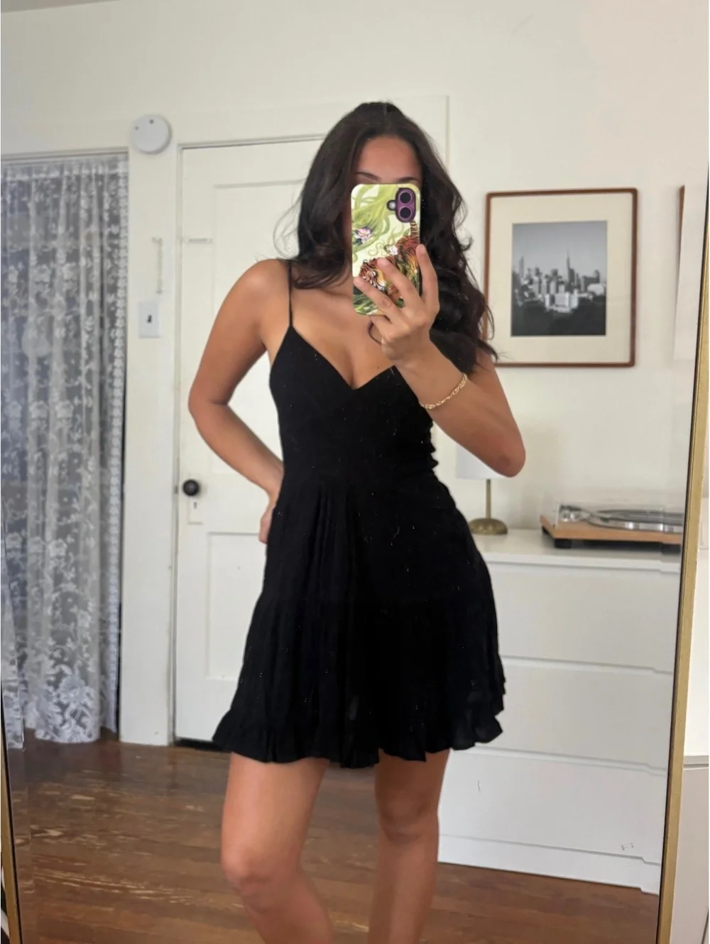 cute little black dress from garage.